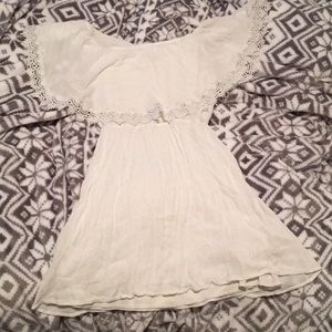 White Off the Shoulder Dress